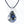 Load image into Gallery viewer, NORTH ONE GLASS JEWELRY オーバル Falling Snow NDM-B-011 | Jewelry City
