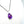 Load image into Gallery viewer, NORTH ONE GLASS JEWELRY オーバル Purple Line NDM-P2-004 | Jewelry City
