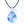 Load image into Gallery viewer, NORTH ONE GLASS JEWELRY オーバル Blue Snow NDM-B-040 | Jewelry City
